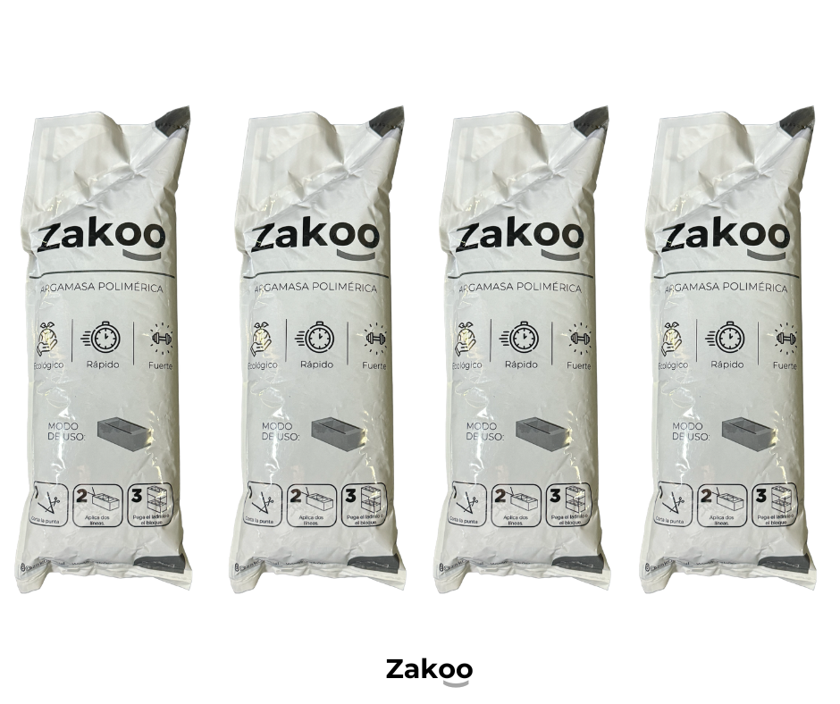 Caja Zakoo Mortero Polimerico 10kg
